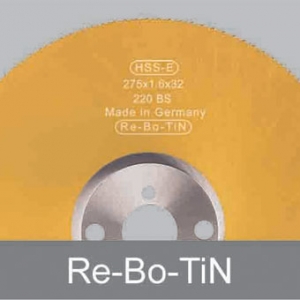 Re-Bo 钛涂层金属圆锯片